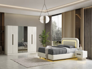 elegante yatak odası takımı