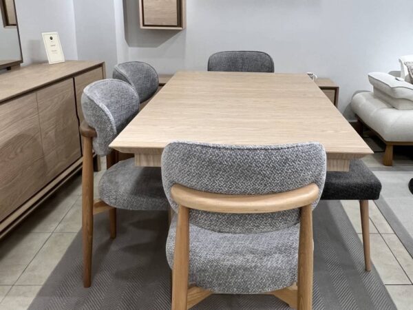 Bohem sandalye gri takım ve salon görüntüsü