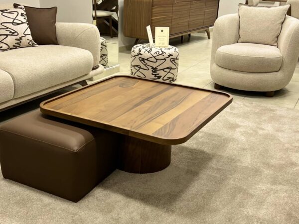 erva orta sehpa üstten açılı görüntüsü