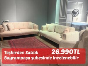 masal koltuk outlet teşhir ürünü takım genel görünüm fiyat