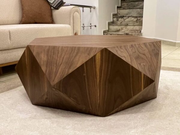 Prizma orta sehpa yandan görünüm